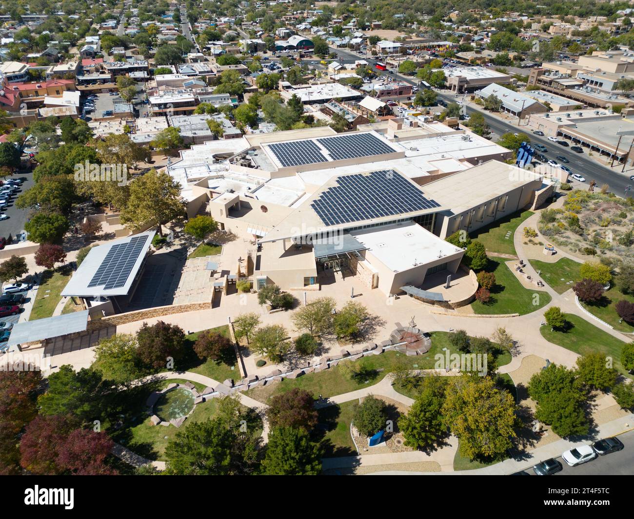 Albuquerque Museum, lokale Geschichte, Albuquerque, NM, USA Stockfoto