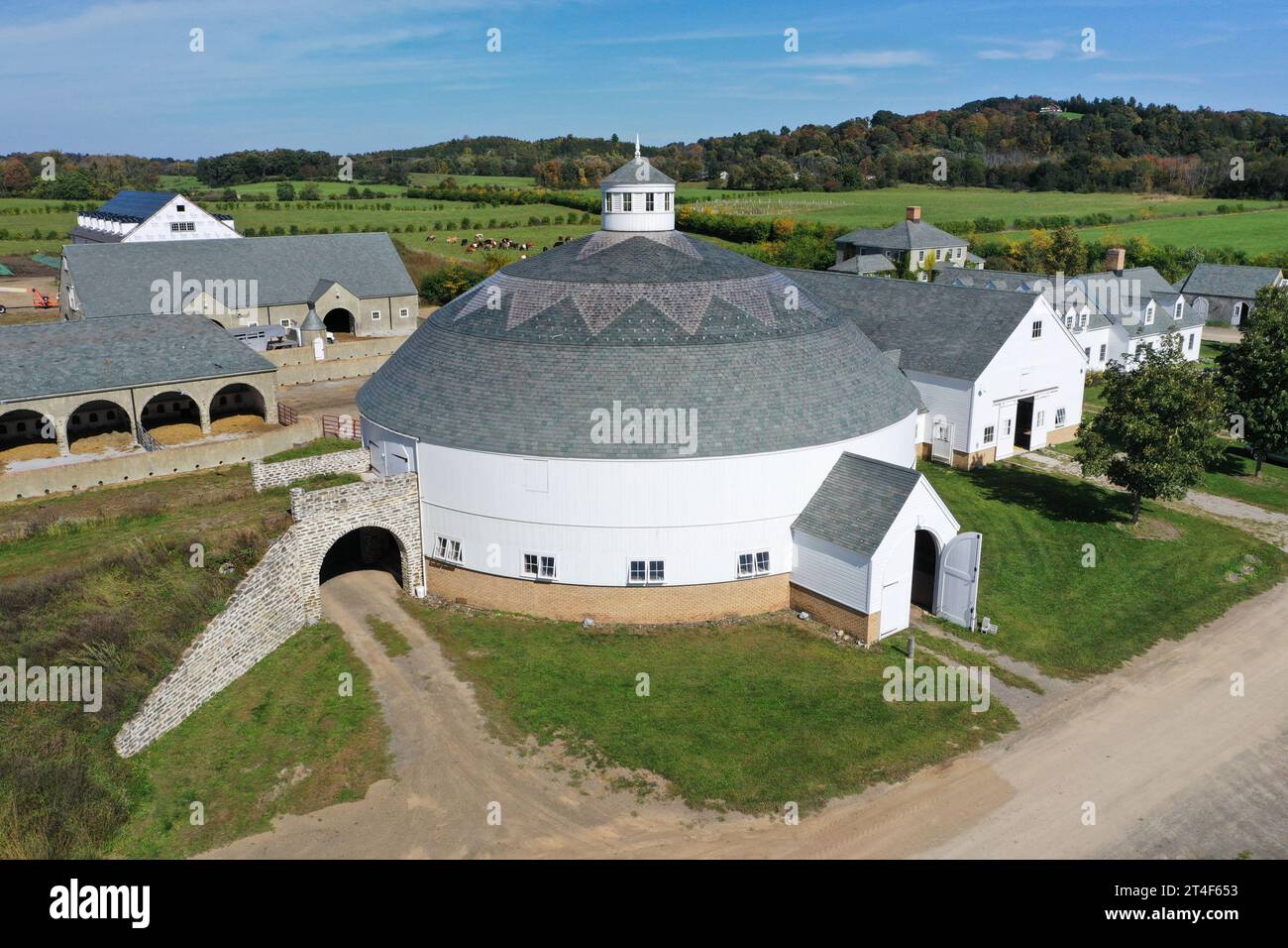 Churchtown Dairy, Hudson, NY, USA Stockfoto