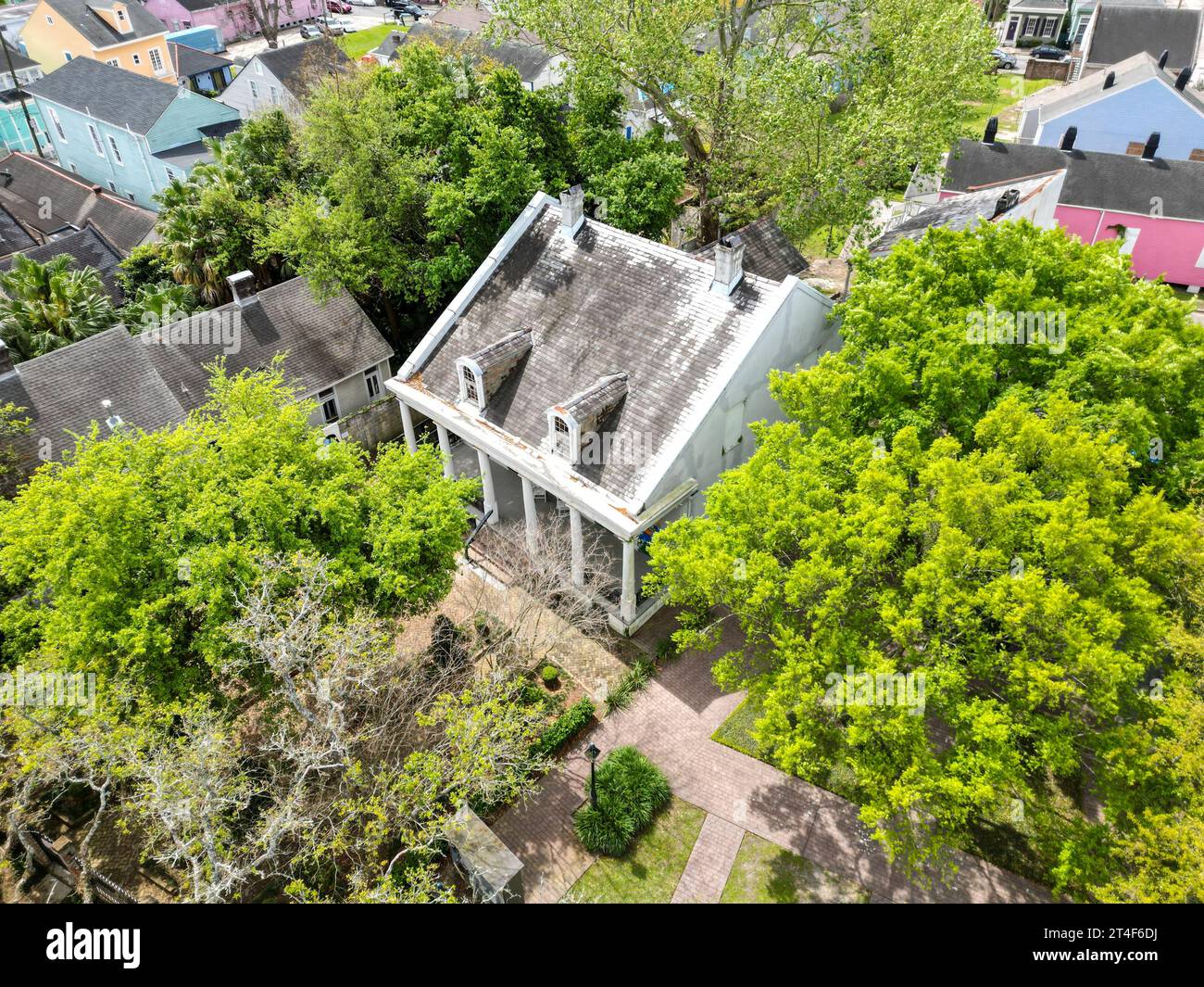 NOAAM, New Orleans African American Museum, New Orleans, Louisiana, USA Stockfoto