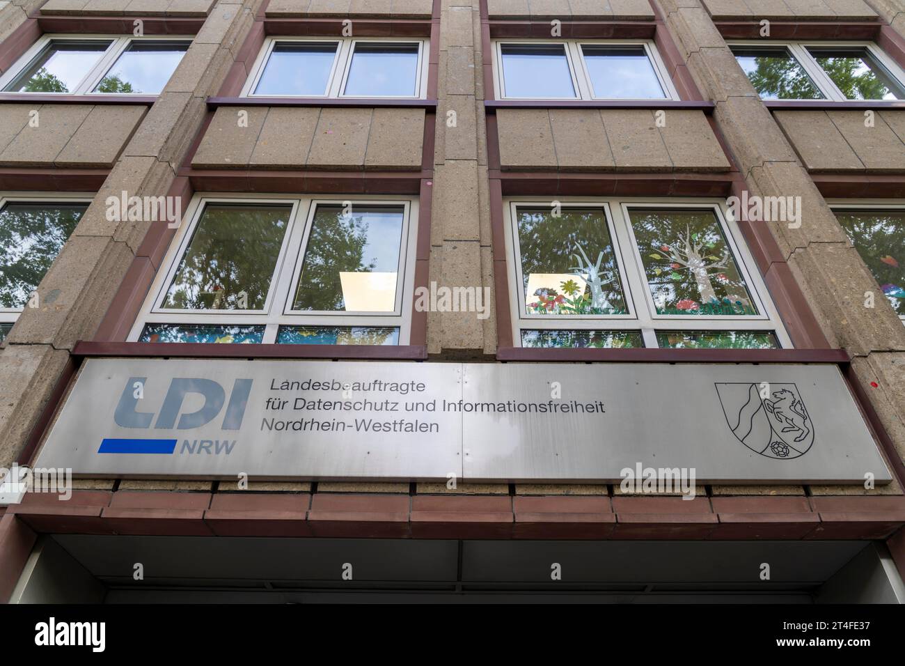 LDI Hauptsitz des NRW-Beauftragten für Datenschutz und Informationsfreiheit in Düsseldorf NRW, Deutschland Stockfoto