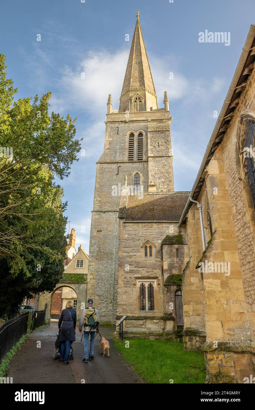 St. Helens Church Abingdon Stockfoto