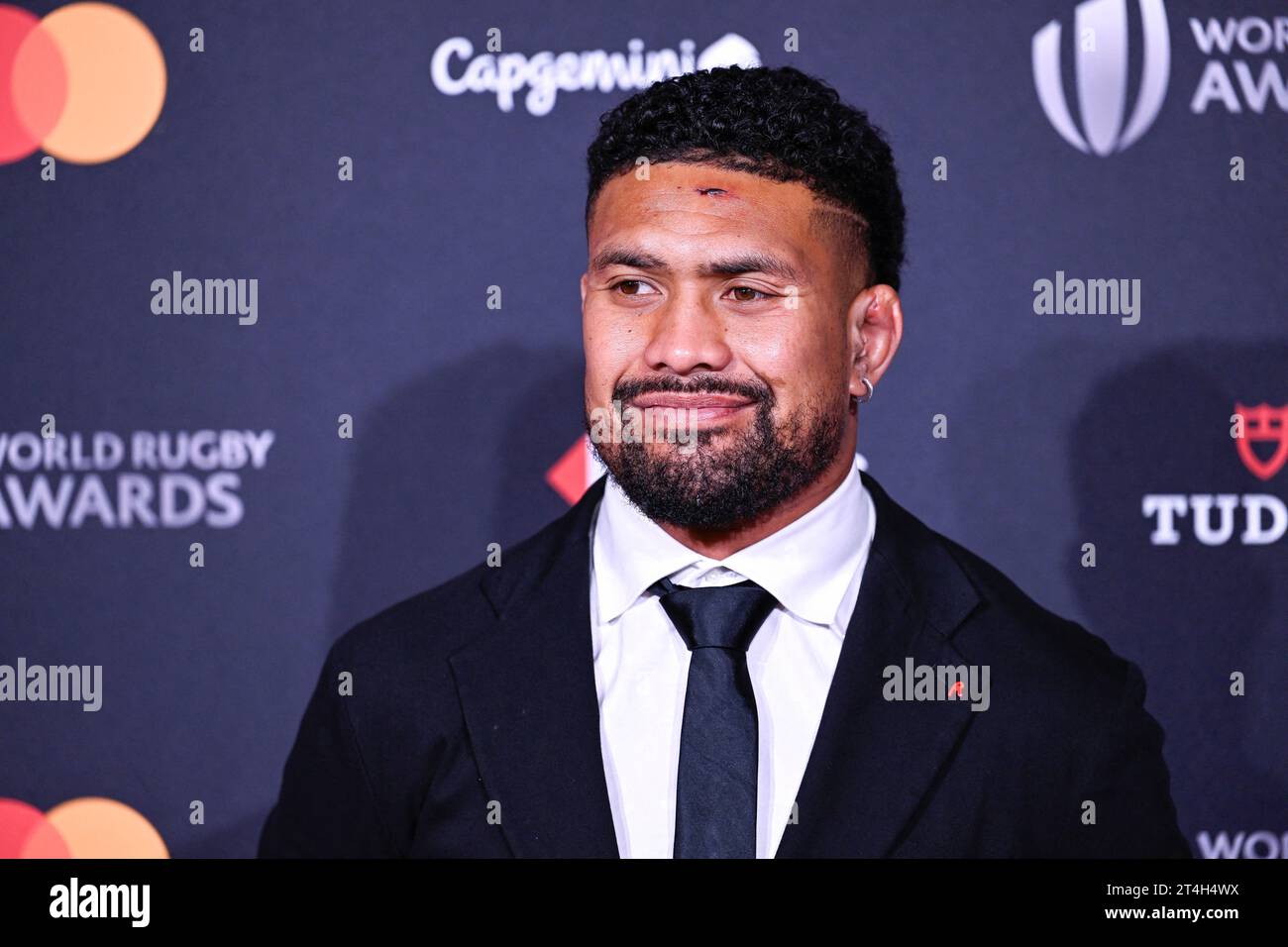 Paris, Frankreich. Oktober 2023. Ardie Savea bei den World Rugby Awards am 29. Oktober 2023 in Paris. Foto: Victor Joly/ABACAPRESS.COM Credit: Abaca Press/Alamy Live News Stockfoto