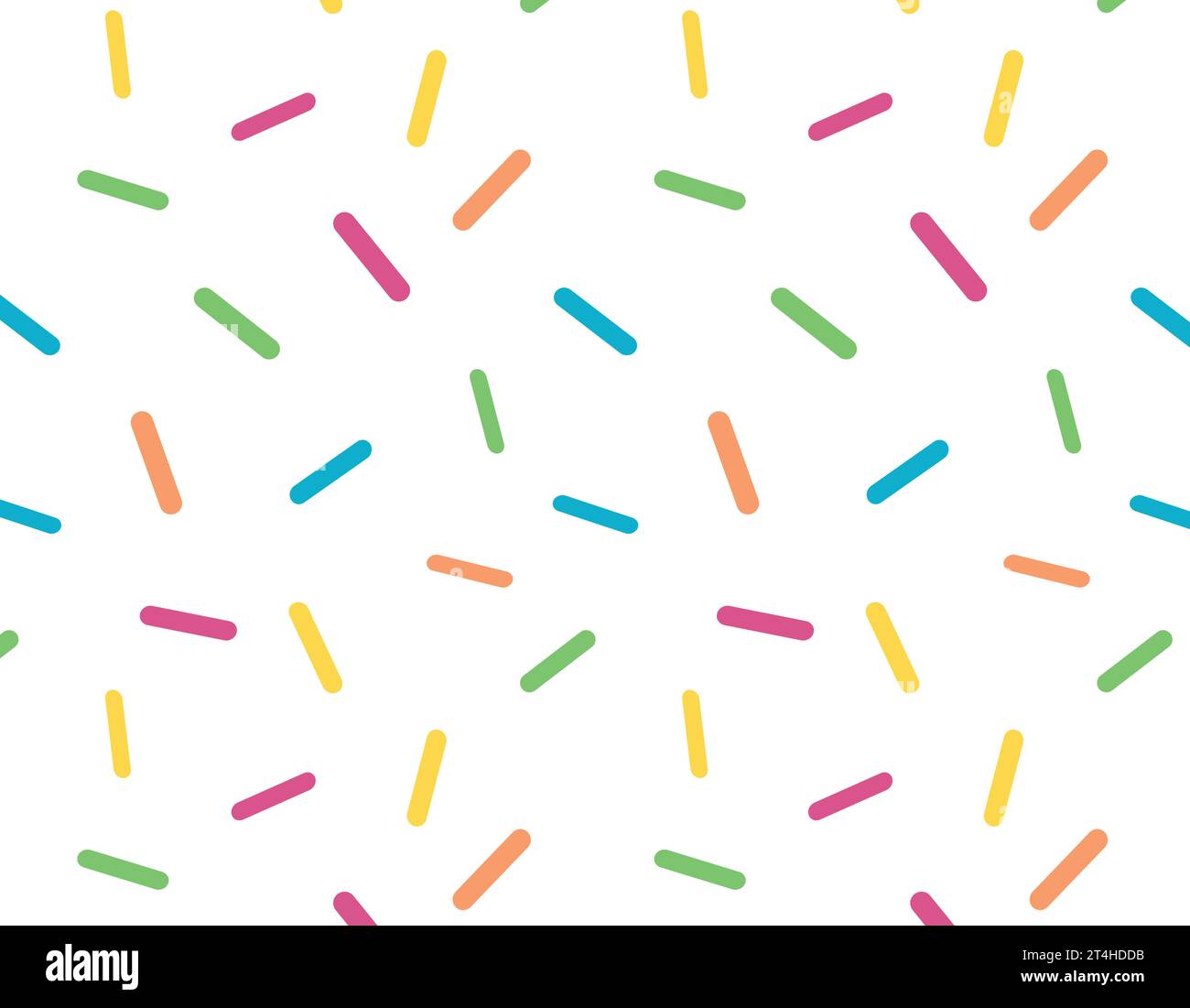 Gemusterte kleine Stifte auf transparentem Hintergrund, nahtlose Grafiken, Muster für die Feiertage Stock Vektor