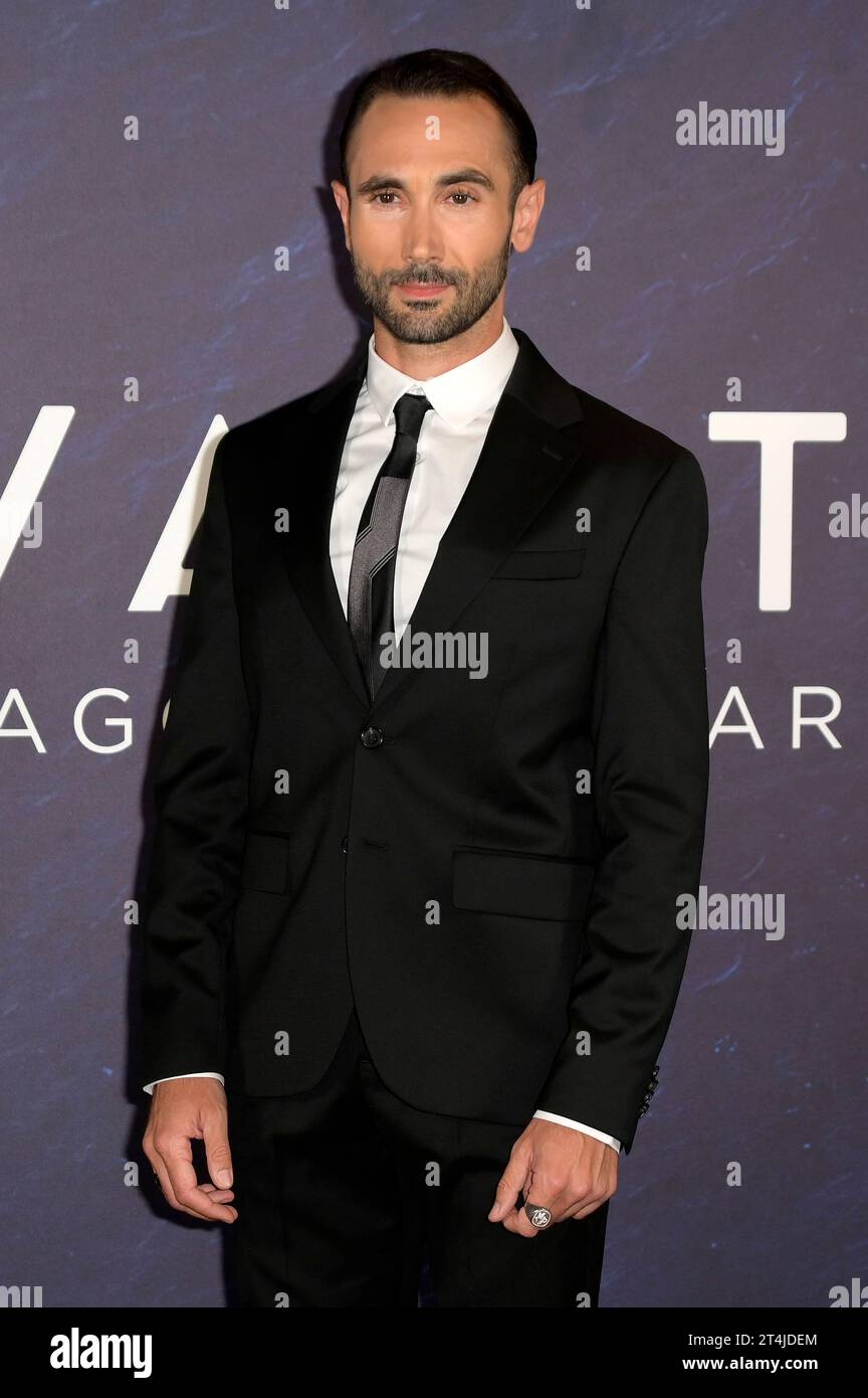 Marco Palvetti bei der Premiere der Sky-Serie 'unerwünschte - ostaggi del Mare' im Cinema Barberini. Rom, 30.10.2023 Stockfoto