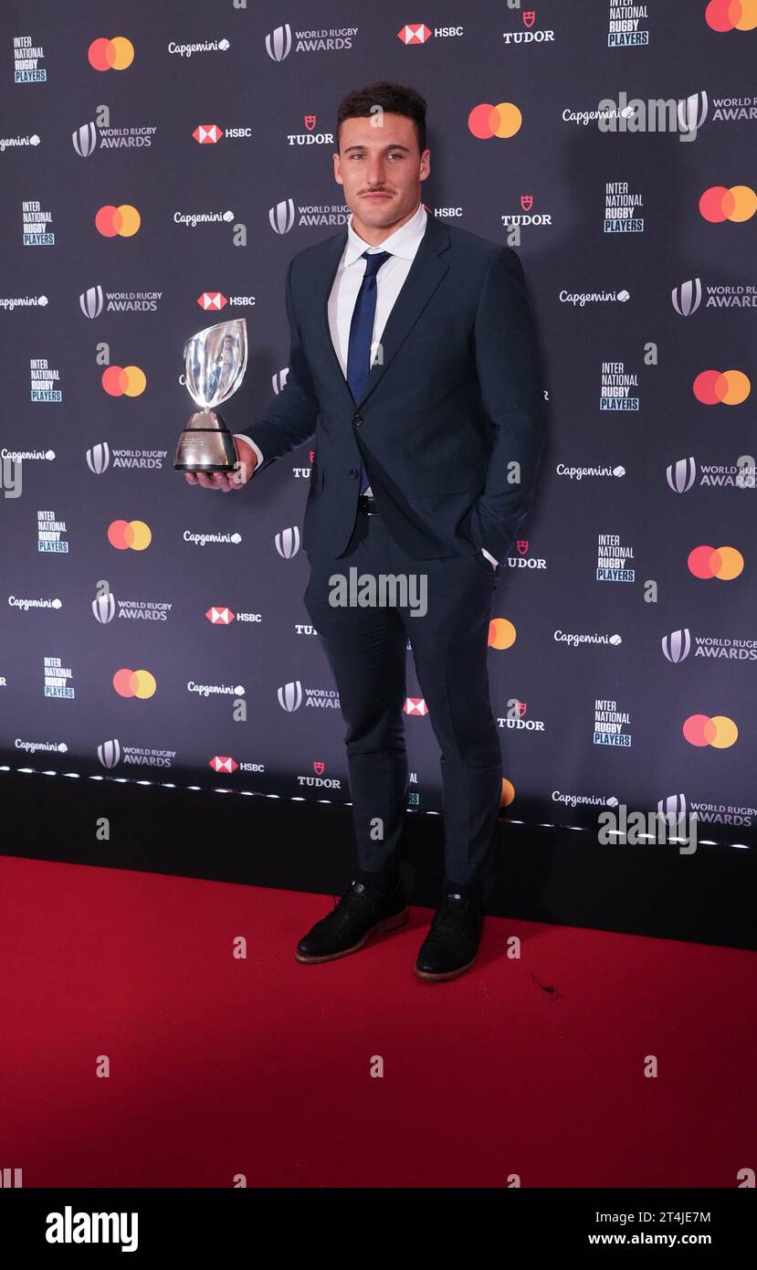 Paris, Frankreich. Oktober 2023. Rodrigo Isgro bei den World Rugby Awards 2023 am 29. Oktober 2023 in der opéra Garnier in Paris, Frankreich - Foto Laurent Lairys/DPPI Credit: DPPI Media/Alamy Live News Stockfoto