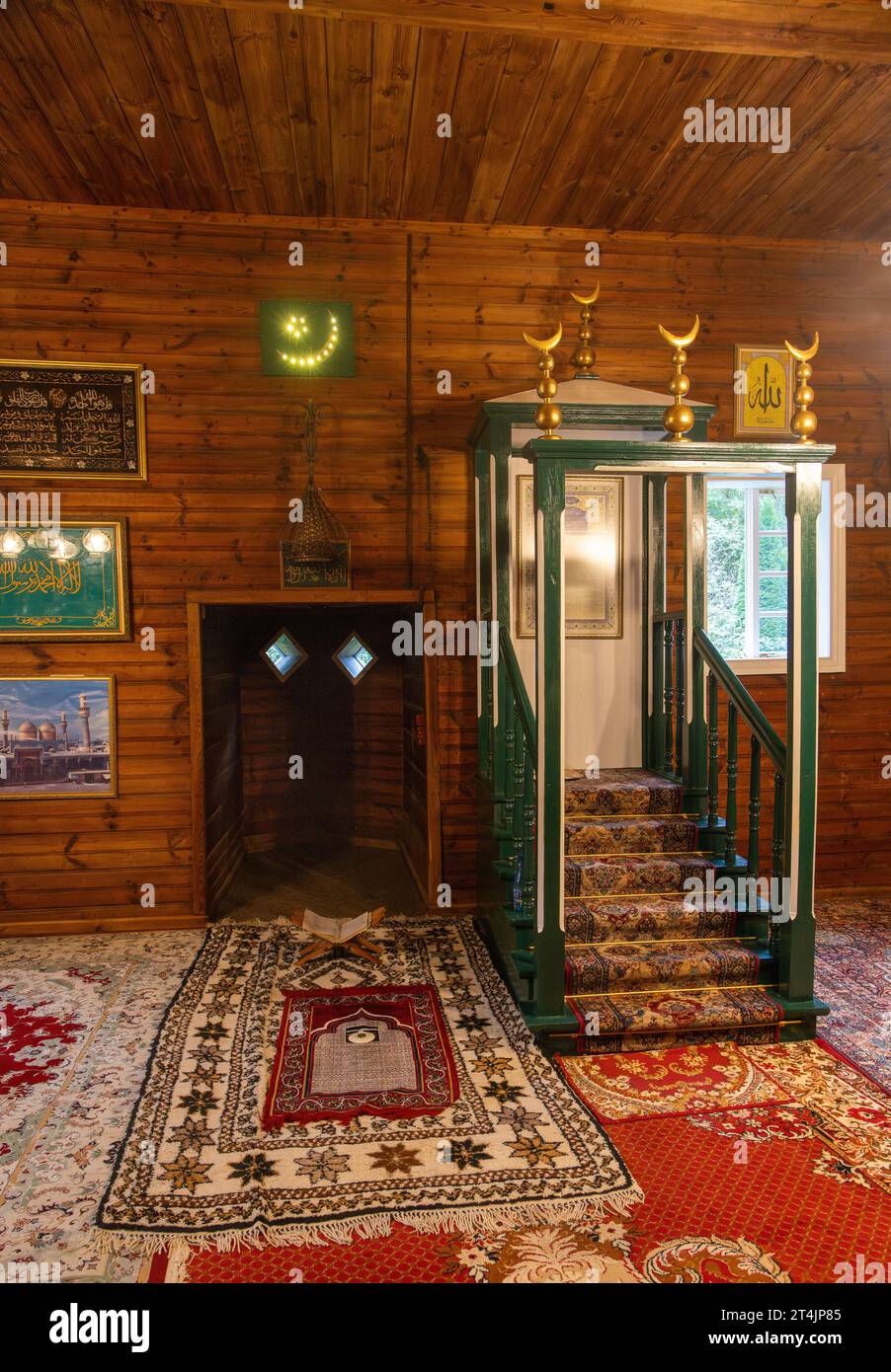 Kruszyniany Holzmoschee in der Woiwodschaft Podlakien, Polen Stockfoto