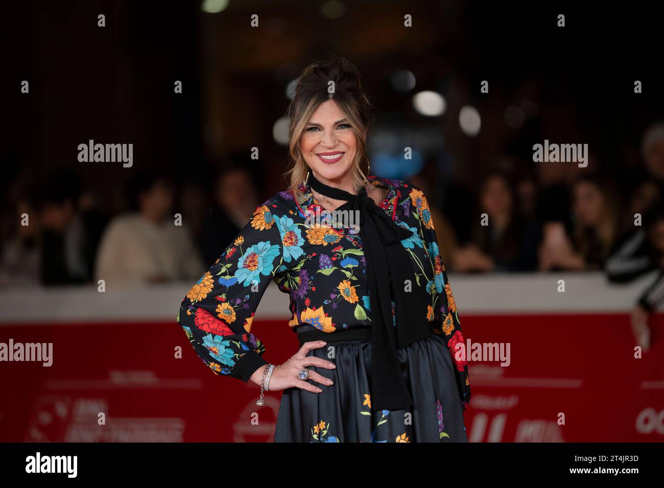 Rom, Italien, 29. Oktober 2023 - Nadia Rinaldi besucht den roten Teppich des 18° Rom Filmfestivals. Credits: Luigi de Pompeis/Alamy Live News Stock Photo Stockfoto