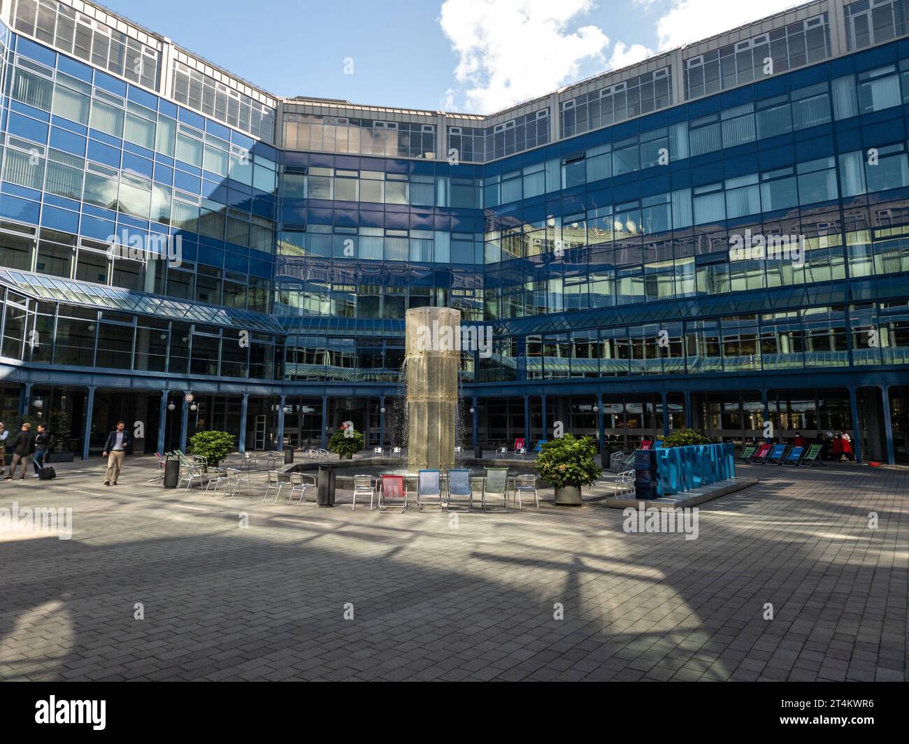 Hauptsitz der BayernLB, Bayerische Landesbank, Bayerische Staatsbank, einer Bank des Freistaats Bayern und des Vereins Bayerischer Sparkasse Stockfoto