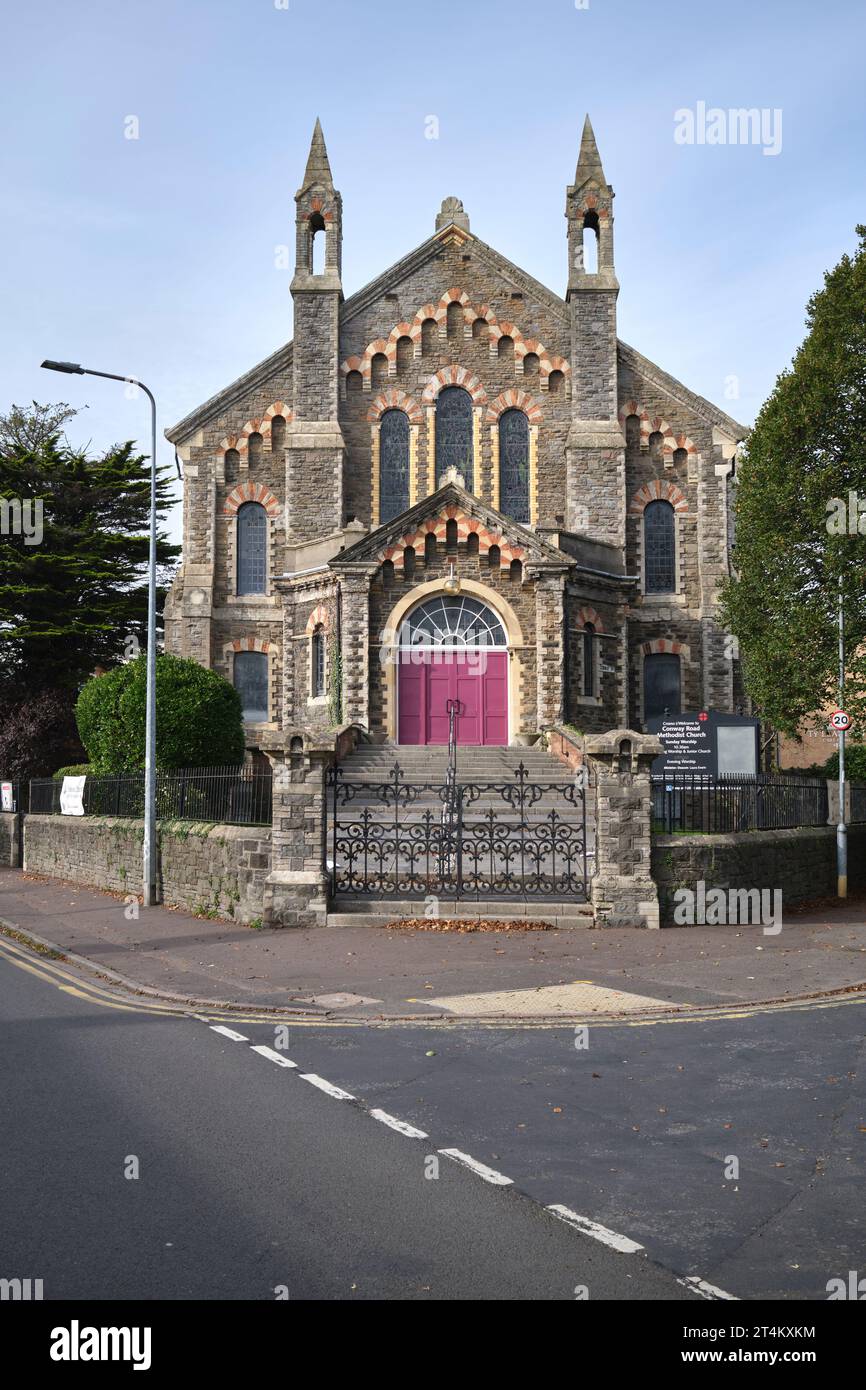 Conway Road Methodist Church Cardiff South Wales Stockfoto