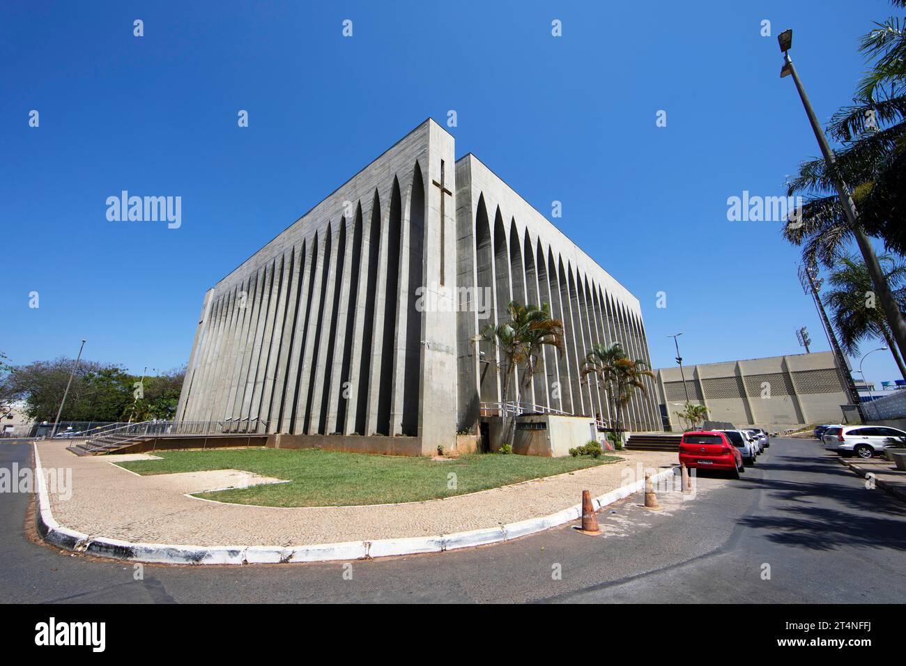 Santuario Dom Bosco, Katholische Kirche, Brasilia, Distrito Federal, Brasilien Stockfoto