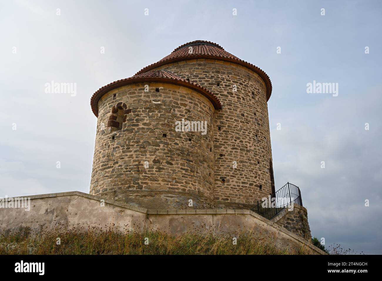 Rotunde von St. Katharina oder Svate Kateriny in Schloss Znojmo, Mähren, Tschechische Republik Stockfoto