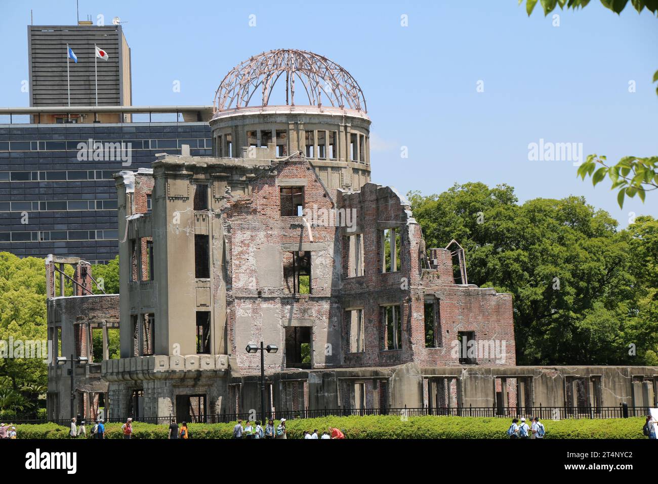 Hiroshima Bombing Zone (Kleiner Junge) Japan Stockfoto
