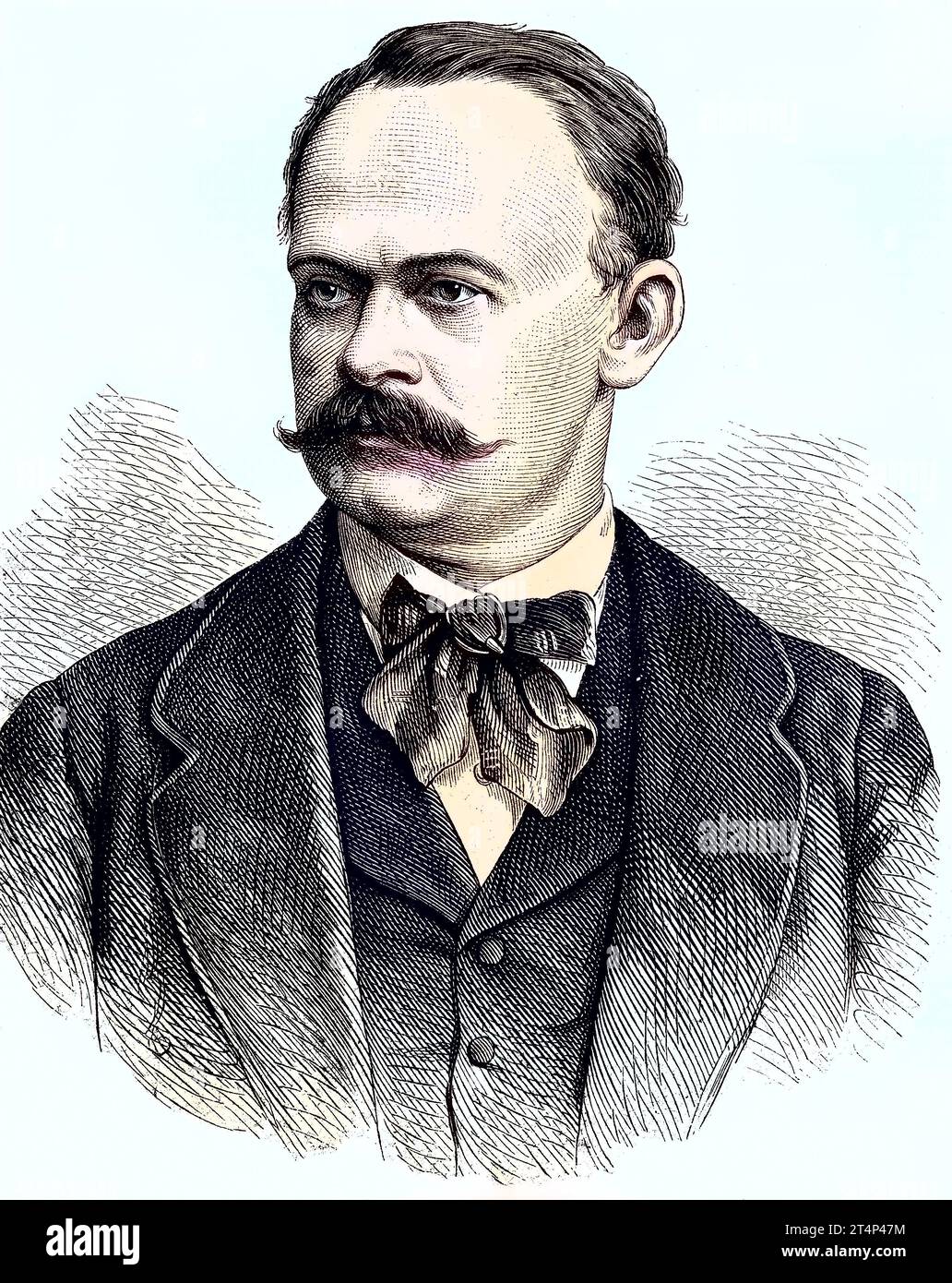 Heinrich VII Prinz Reuss von Köstritz, 14. Juli 1825 - 2. Mai 1906, war ein deutscher Diplomat und Botschafter des Deutschen Reiches in Konstantinopel, Reproduktion eines Bildes, Holzschnitt aus dem Jahr 1881, digitalrestauriert, Historisch/Heinrich VII Fürst Reuss von Koestritz, 14. Juli 1825 bis 2. Mai 1906, war deutscher Diplomat und Botschafter des Deutschen Reiches in Konstantinopel, Reproduktion eines Bildes, Holzschnitt aus dem Jahr 1881, digital verbessert, historisch Stockfoto