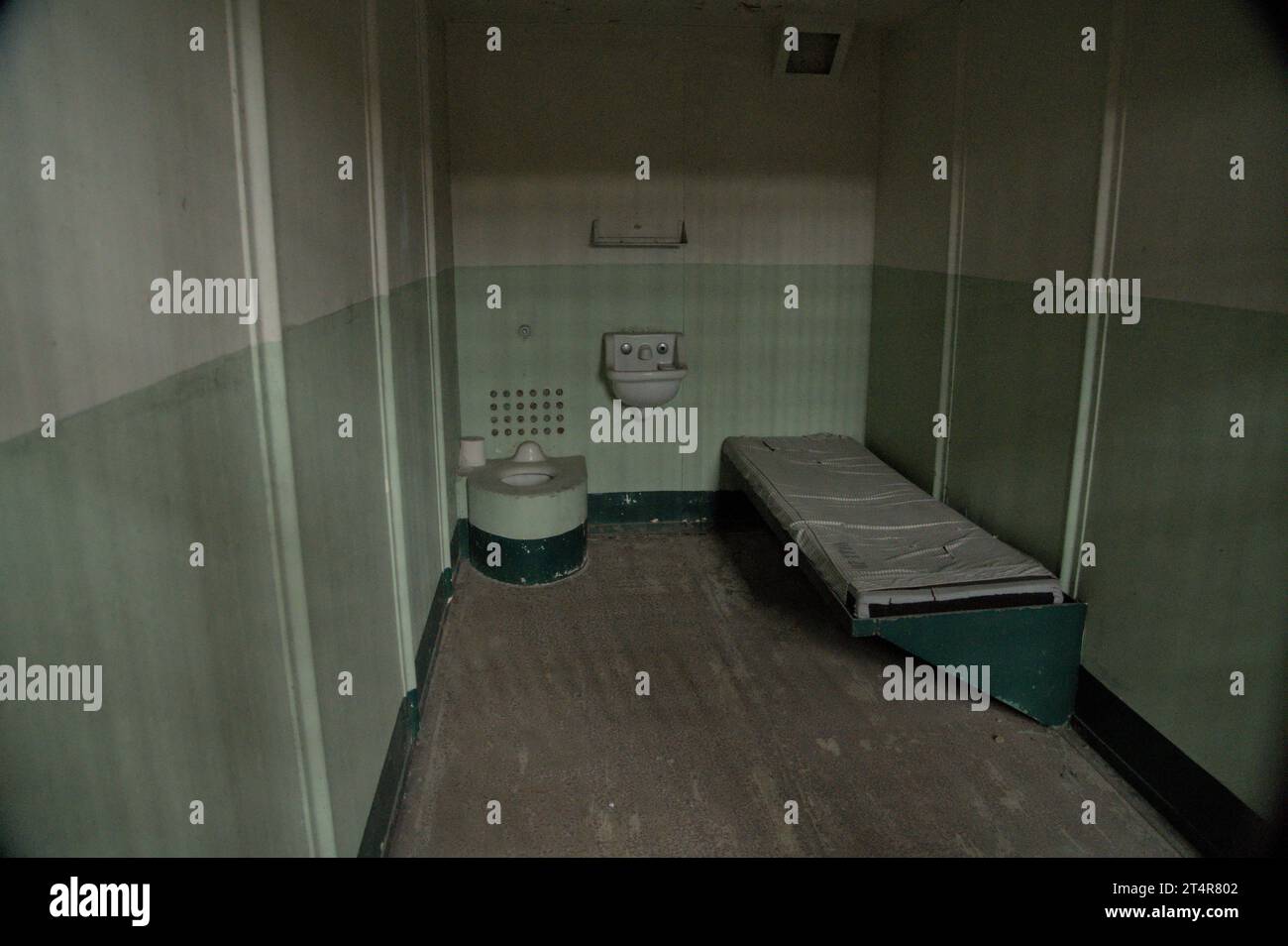 Das Gefängnis von Alcatraz (San Francisco, CA( Stockfoto