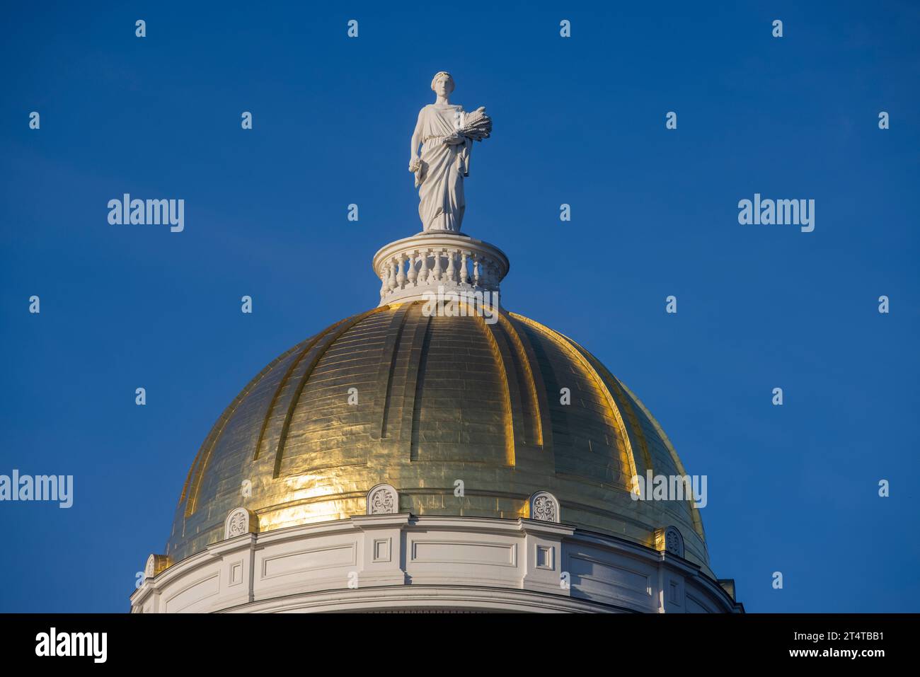 Das Vermont State House in Montpelier ist die Hauptstadt des US-Bundesstaates Vermont. Stockfoto