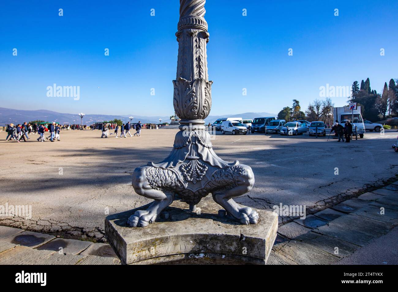 Florenz, die Hauptstadt der Toskana in Italien. Stockfoto