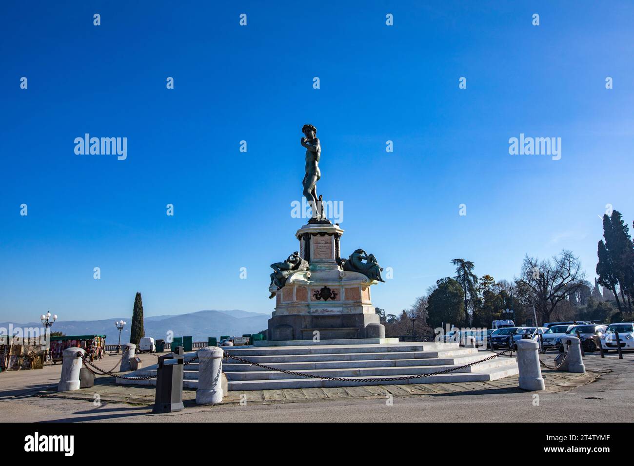 Florenz, die Hauptstadt der Toskana in Italien. Stockfoto