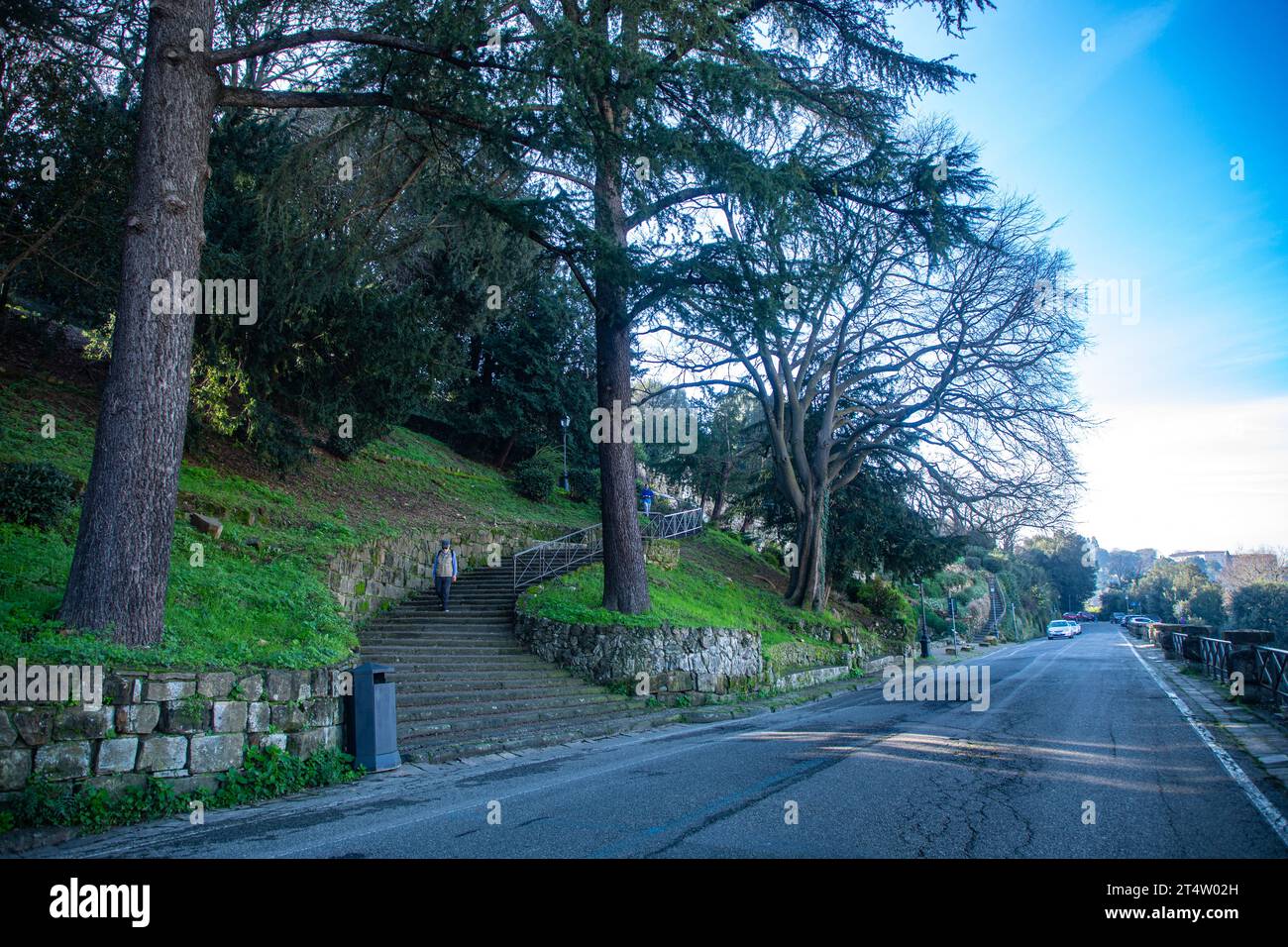 Florenz, die Hauptstadt der Toskana in Italien. Stockfoto