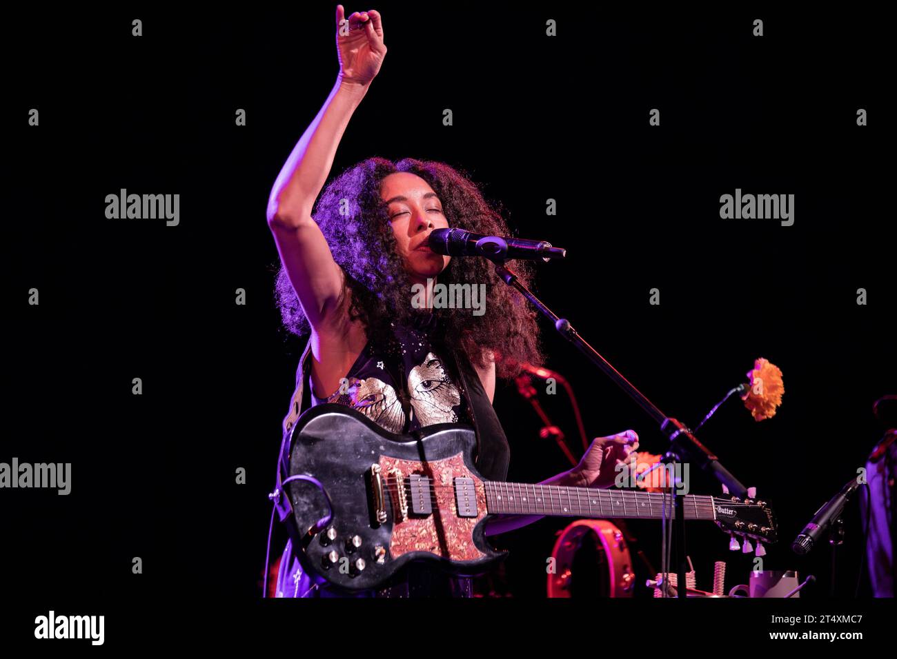 Barcelona, Spanien. 2023.11.01. Corinne Bailey Rae trat am 1. November 2023 im Paral·lel 62 in Barcelona auf. Stockfoto