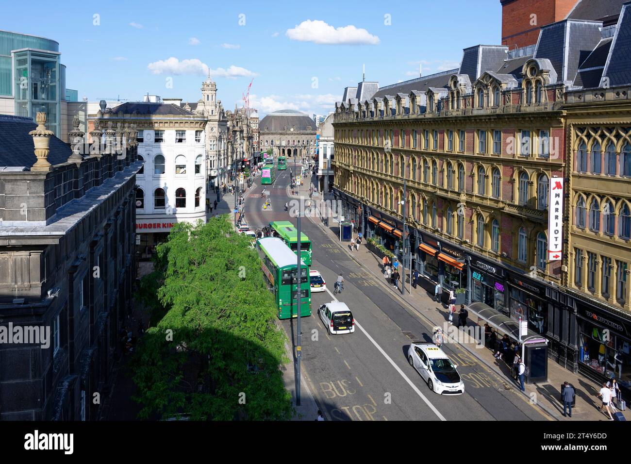 Boar Lane, Leeds, England, Vereinigtes Königreich Stockfoto