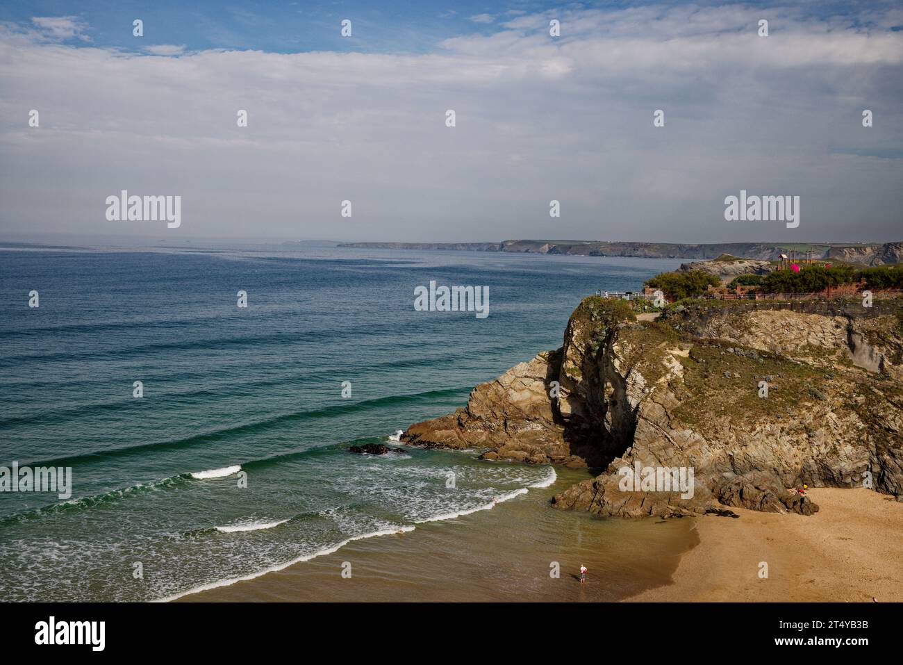 Newquay Bay, Cornwall Stockfoto