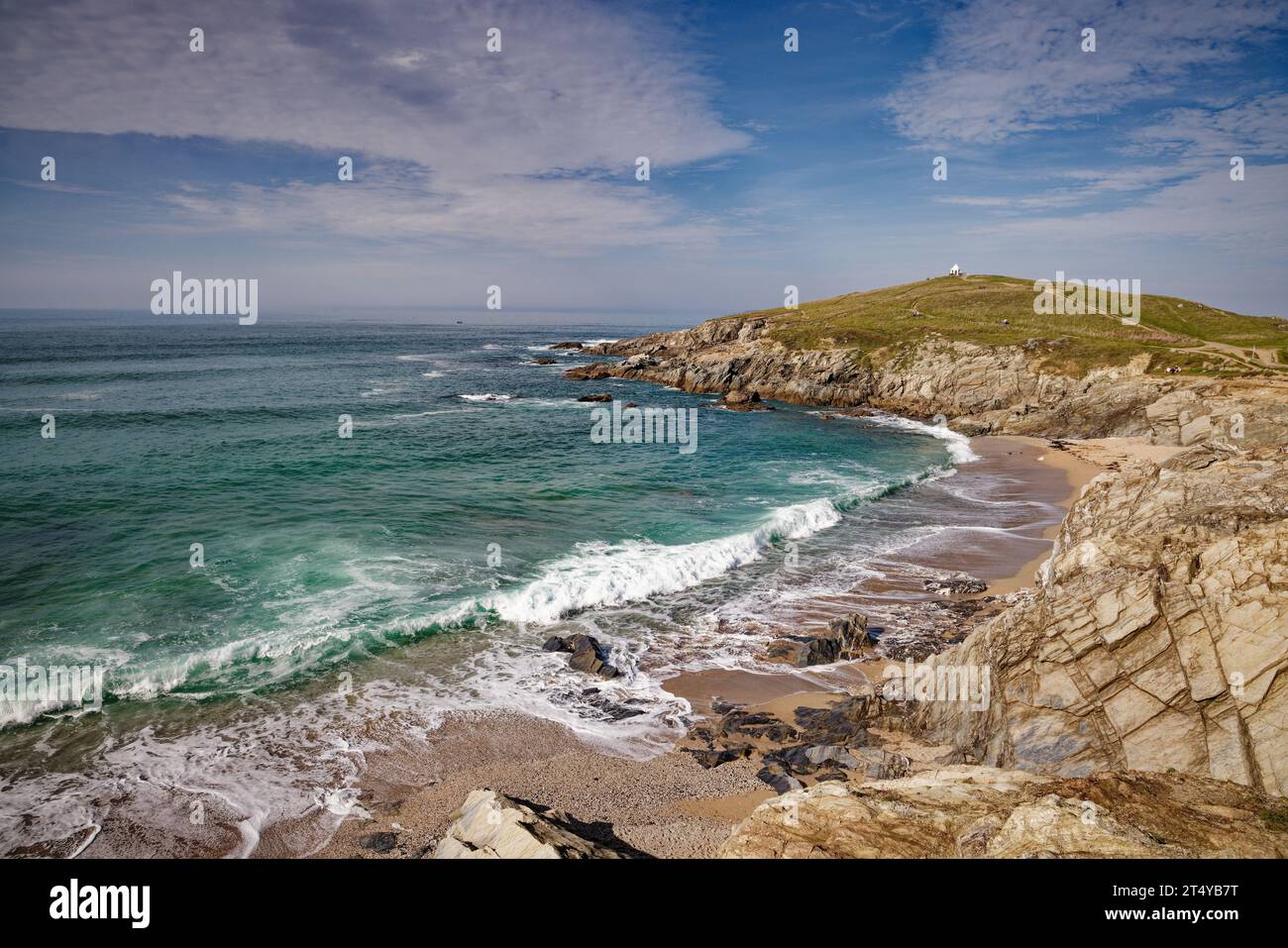 Wenig Fistral, Newquay, Cornwall Stockfoto