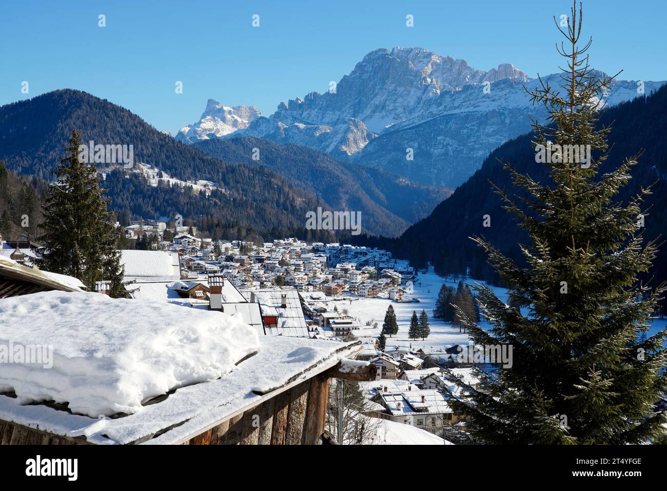 Falcade, Provinz Belluno, Region Venetien, Italien Stockfoto