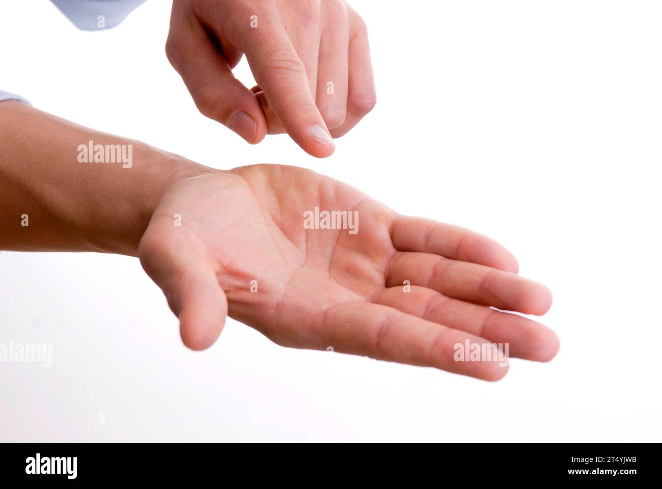 Leere Hand, BLF *** Leere Hand, BLF 07010986 x Credit: Imago/Alamy Live News Stockfoto