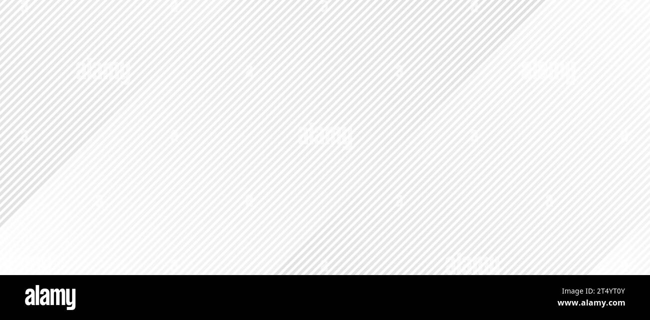 Abstrakter Hintergrund für dünne diagonale Linien. Schräge, parallele graue Streifentapete. Vector Silver Tech geometrische Vorlage für Banner, Poster, Präsentation, Broschüre, Druck, Flyer, Karte, Umschlag, Broschüre Stock Vektor