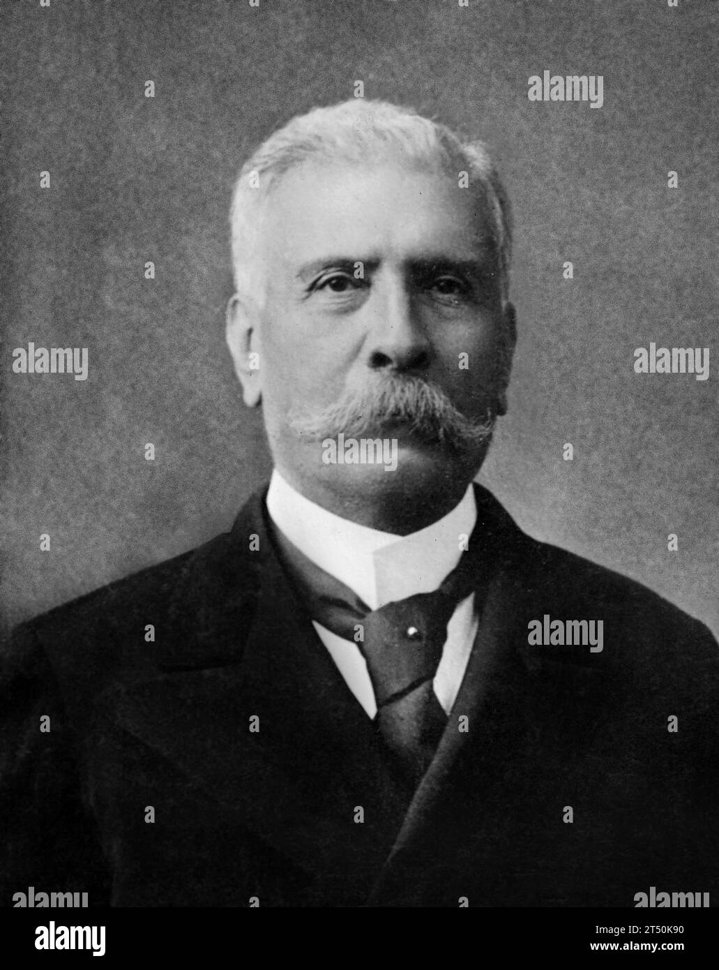 Porfirio Diaz. Porträt des mexikanischen Generals und Politikers José de la Cruz Porfirio Díaz Mori (1830–1915), um 1907 Stockfoto