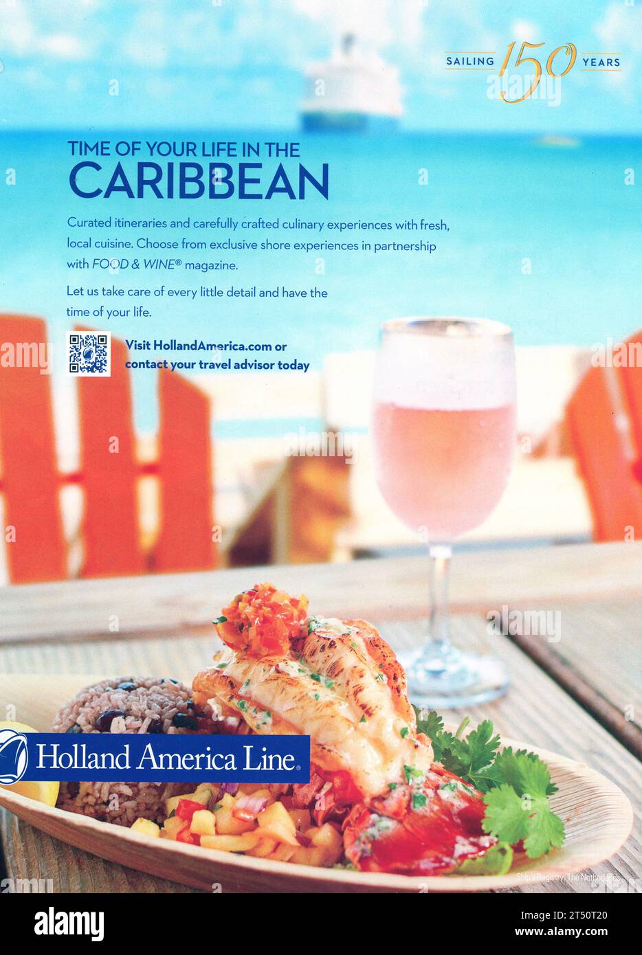 Food & Wine Magazine, Ausgabe Juli 2023, Usa Stockfoto