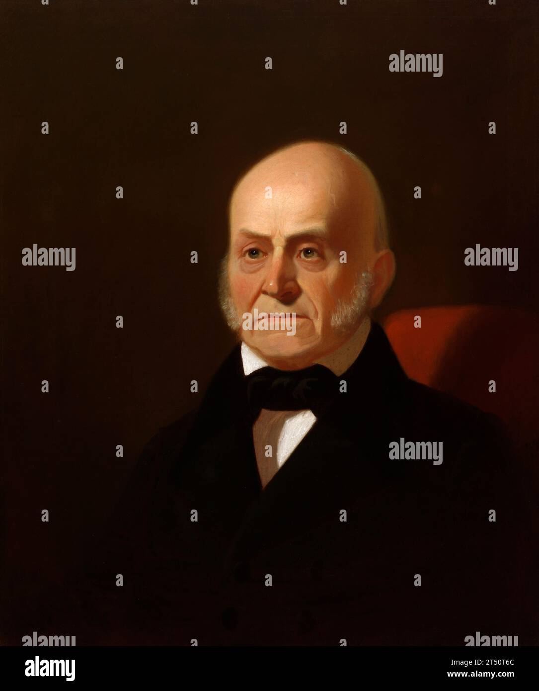 John Quincy Adams von George Caleb Bingham. c. 1850, aus einem Original von 1844. Stockfoto