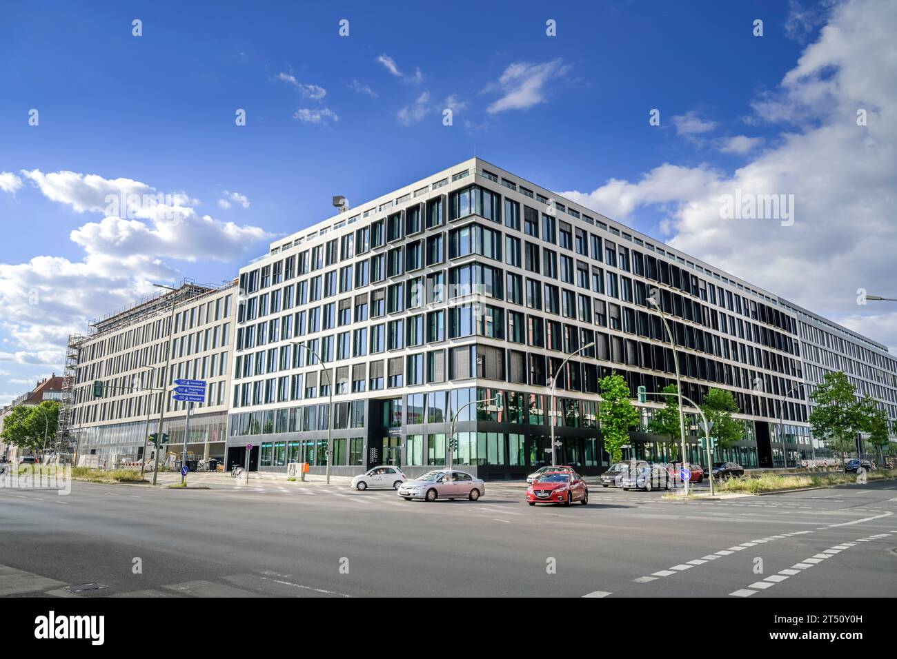 Bürokomplex, Sachsendamm, Hedwig-Dohm-Straße, Schöneberg, Tempelhof-Schöneberg, Berlin, Deutschland Stockfoto