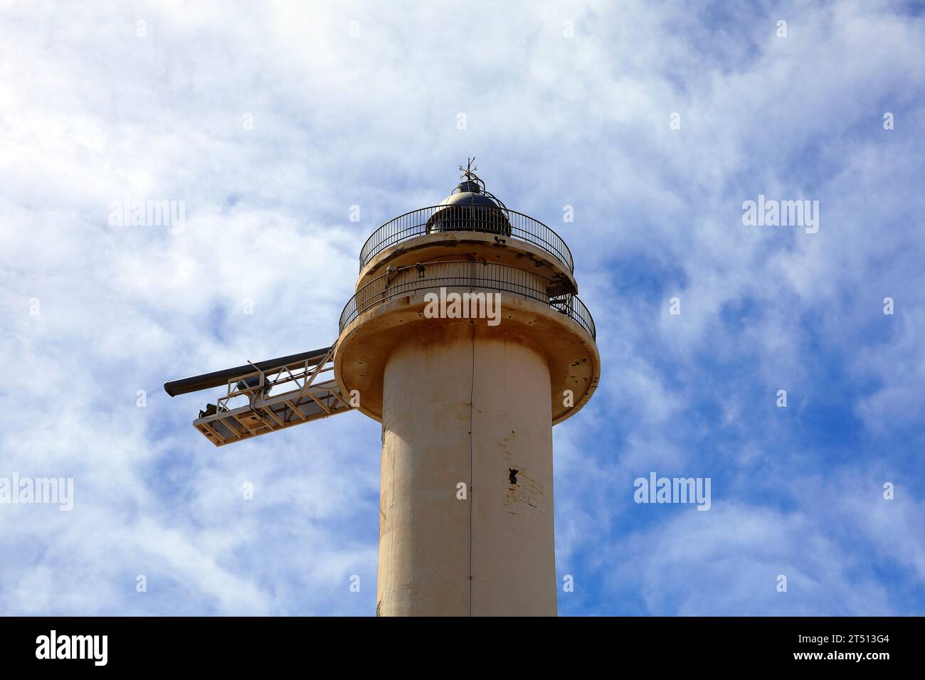 Faro de Pechiguera, Leuchtturm, Lanzarote. Vom März 2023 Stockfoto