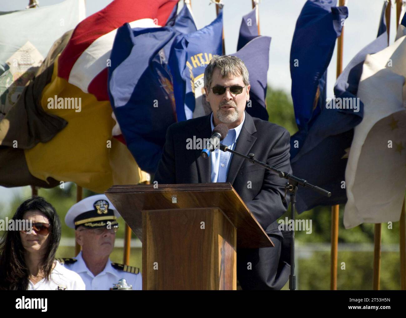 Captain Richard Philipps, ctf-151, Rettungsboot, Maersk Alabama, Handelsmarine, National Navy UDT-SEAL Museum, Navy, Outreach, Menschen, Piraten, Späher und Jäger, ROBBEN, somalische Piraten, somalia, U.S. Navy Stockfoto