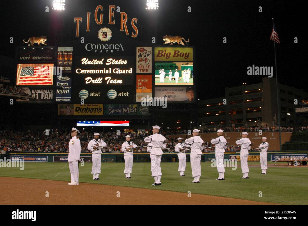 Zeremonienwache, Navy Week Stockfoto