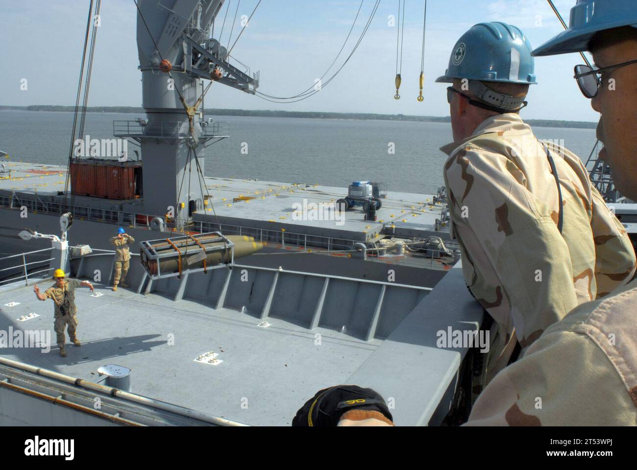 Cheatham Annex, Training zur Eingewöhnung von Ausrüstung, Global war on Terrorism, Navy Expeditionary Logistics Support Group Port Group Foxtrot, Virginia, Yorktown Stockfoto