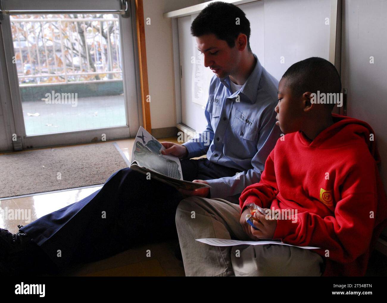 COMREL, USS the Sullivans (DDG 68 Stockfoto