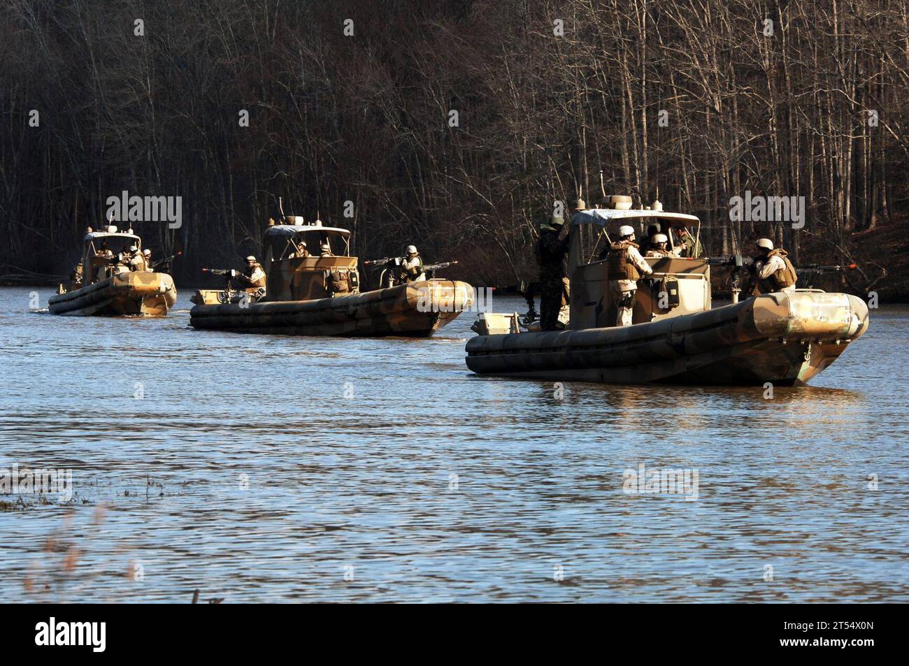 Übung, Expeditionsprogramm, Fort Pickett, Riverine Squadron One, RIVRON-1, Schulung Stockfoto