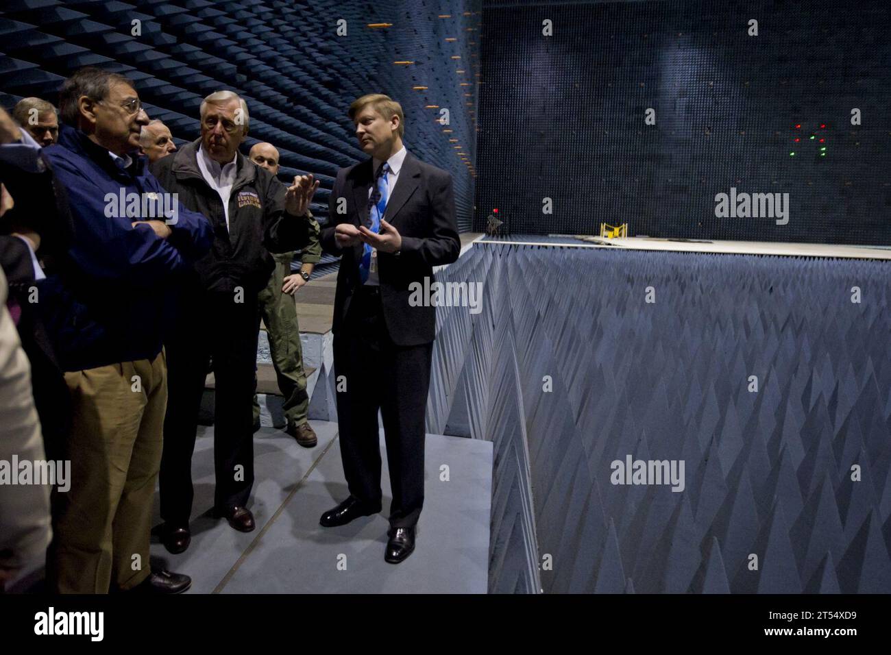 F-35, Joint Strike Fighter, Maryland, Marineflugstation Patuxent River, Verteidigungsminister Leon E. Panetta Stockfoto