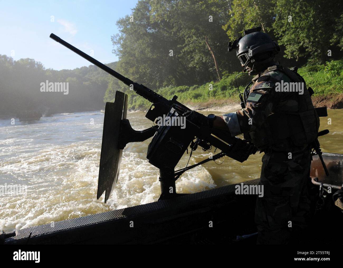 Live-Feuer, Fluss, SBT-22, SOC-r, SWCC Stockfoto