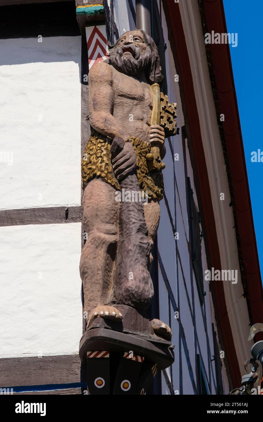 Fachwerkhäuser in der Altstadt von Soest Stockfoto