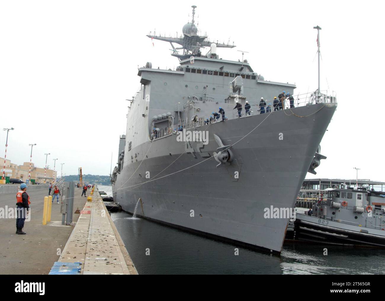 Marineregion Northwest, Seattle Seafair, USS Germantown Stockfoto