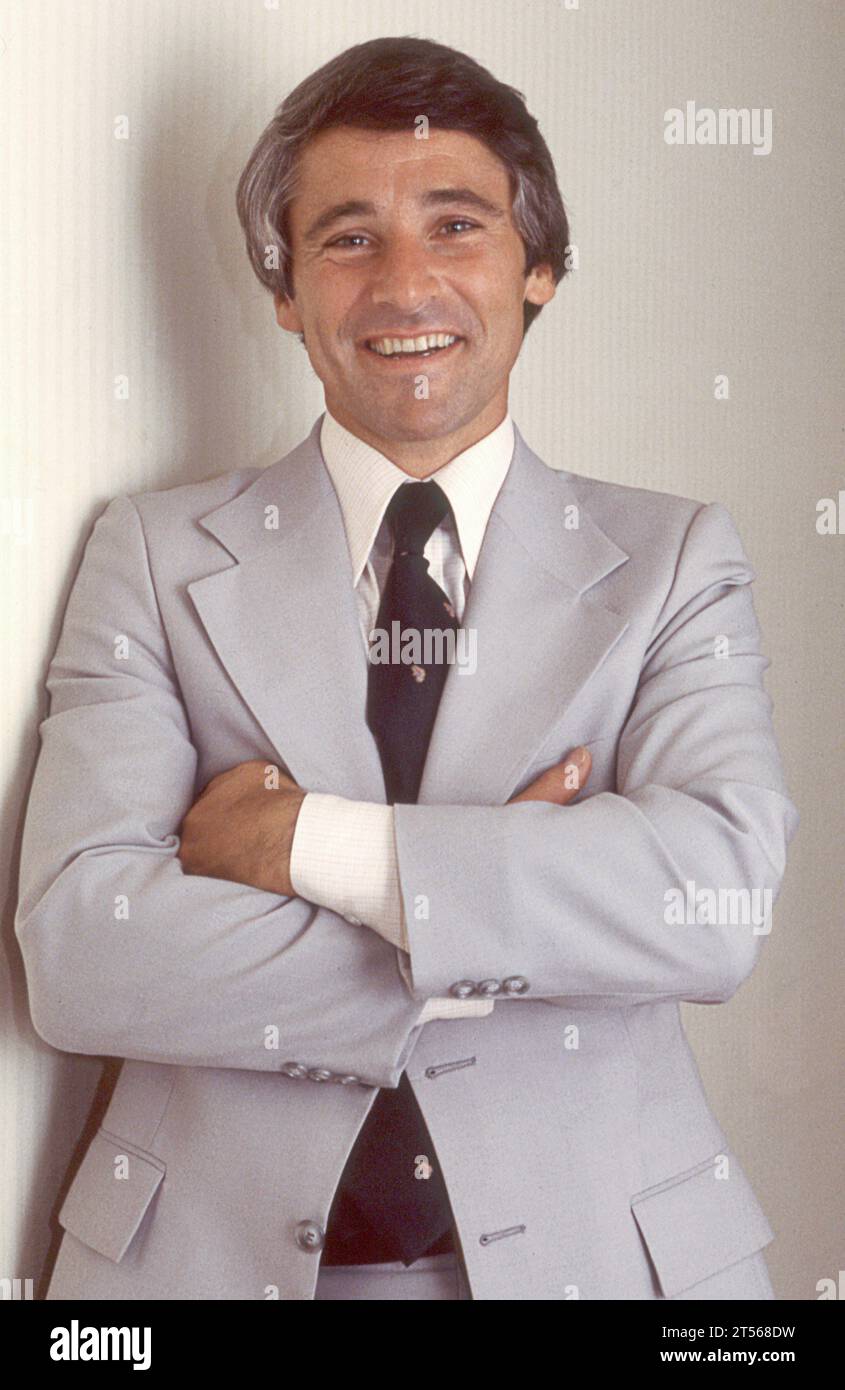 Porträt des Schauspielers Tom Fucello während seiner Amtszeit in der Seifenoper One Life ti Live. Später hatte er eine wiederkehrende Rolle in der Fernsehserie Dallas. Er starb 1991 an AIDS. Foto aus dem Jahr 1983. Stockfoto