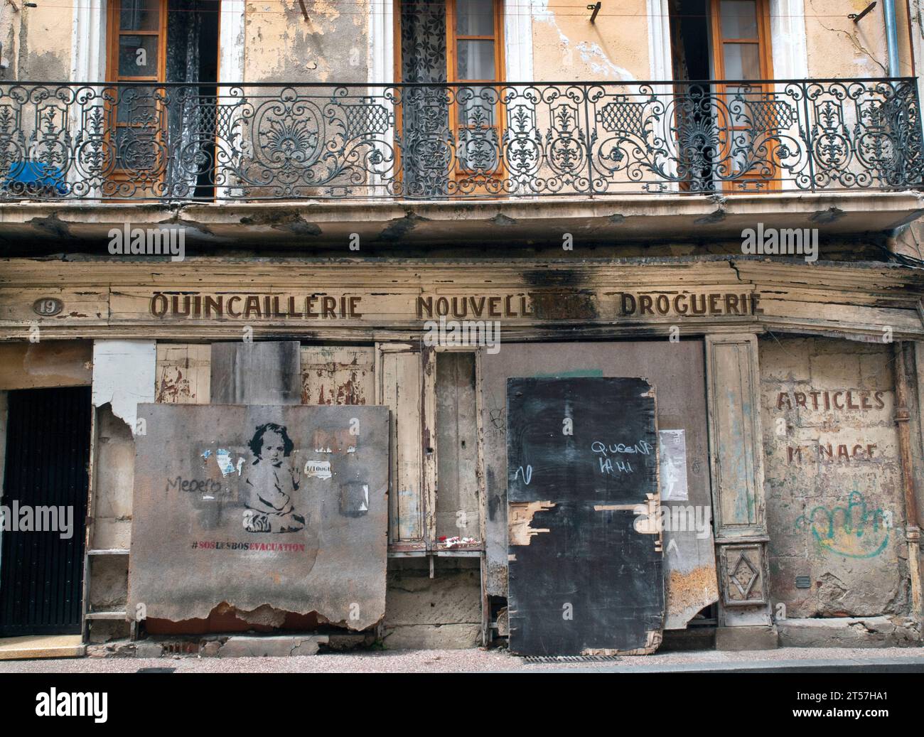 Die Stadt Beziers in Südfrankreich Stockfoto