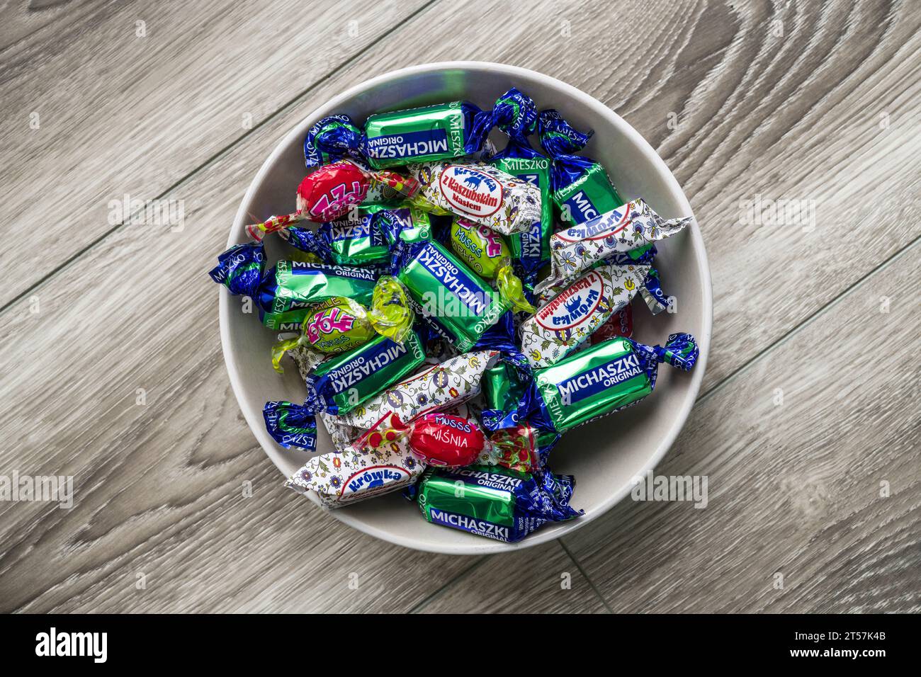 Michaszki , z Kaszubskim, polnische Süßigkeiten,Polen,europa,EU Stockfoto