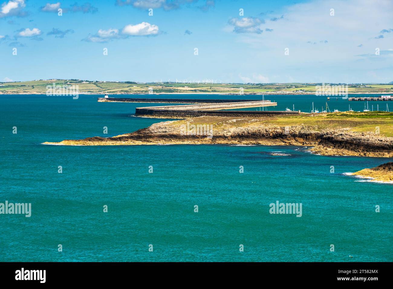 Holyhead Breakwater Country Park 04.07.23 Stockfoto