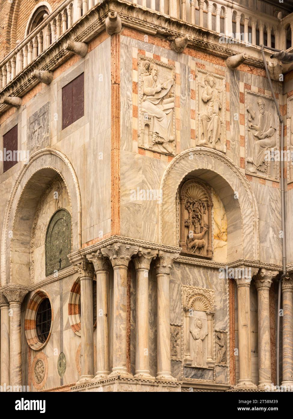 Architektonische Details des Markusplatzes in Venedig, Italien. Stockfoto