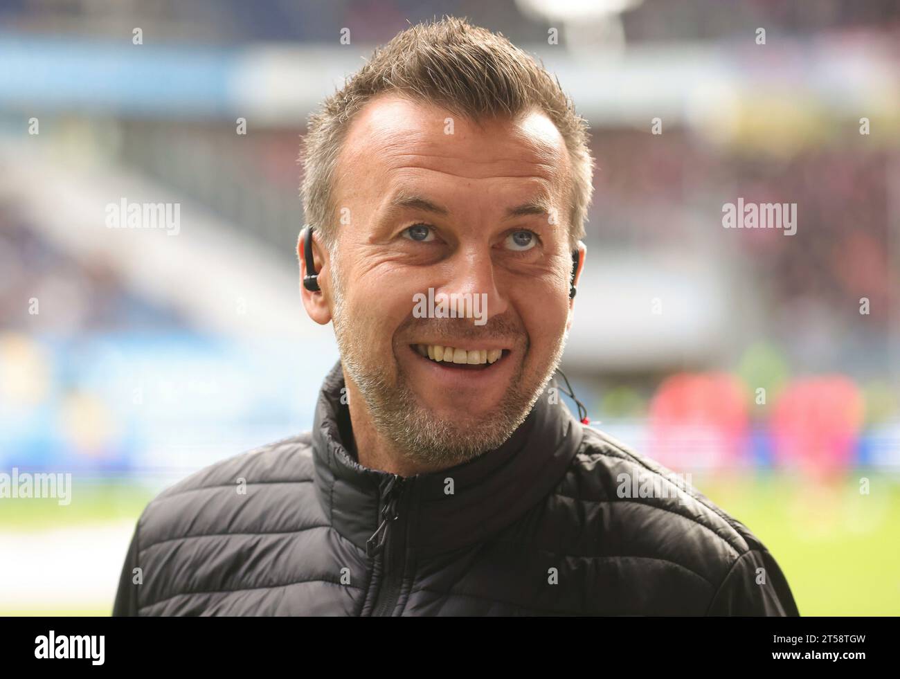 Essen, Deutschland. Oktober 2023. firo: 28. Oktober 2023 Fußball, Fußball, 3. Liga der Herren MSV Duisburg - RWE RW Essen 1:2 Trainer: Christoph Dabrowski, RWE/dpa/Alamy Live News Stockfoto