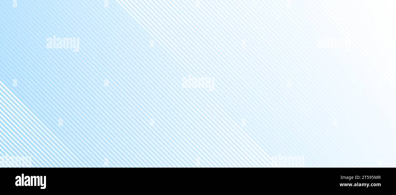 Abstrakter Hintergrund für dünne diagonale Linien. Blaue Tapete mit schrägen parallelen Streifen. Vektor geometrische technische Vorlage Textur für Banner, Poster, Präsentation, Broschüre, Druck, Flyer, Karte, Umschlag, Broschüre Stock Vektor